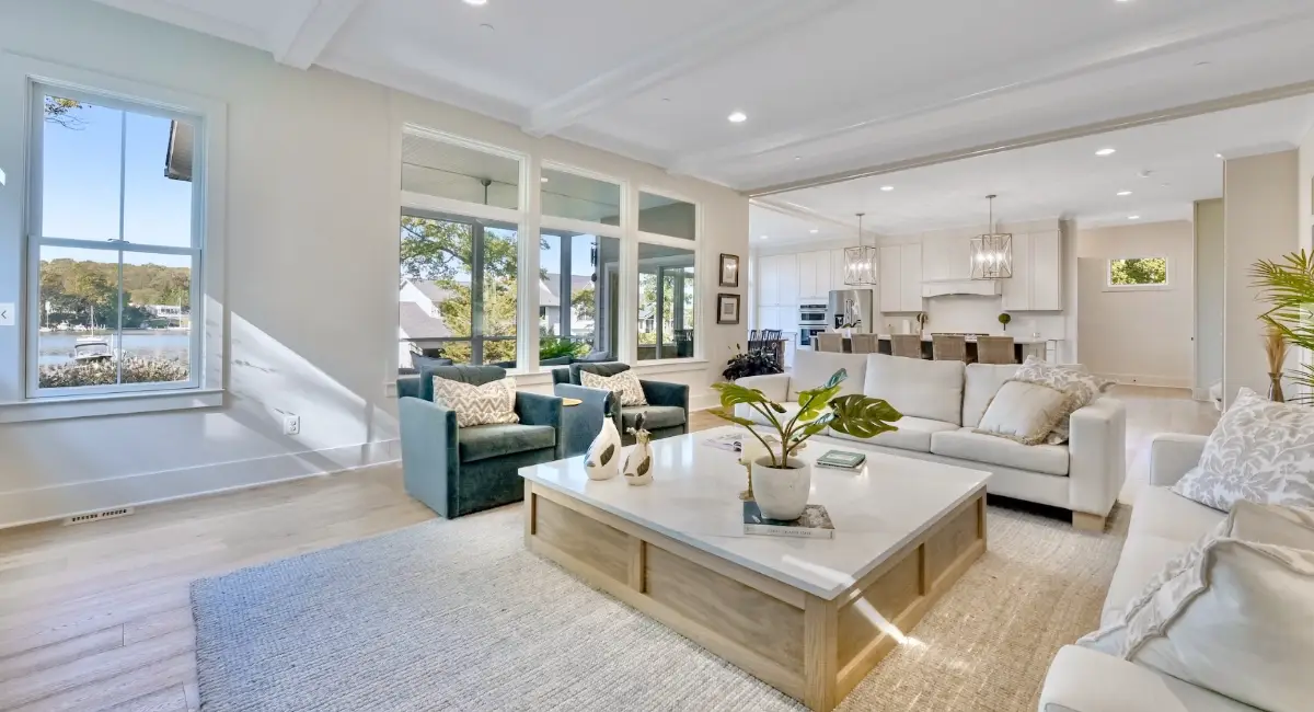 New Construction - Luxury Home on 1-Acre Waterfront Lot 4 Whitehall Building Luxury Waterfront Builder Custom New Construction Anne Arundel County Annapolis