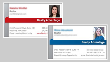Realty Advantage Business Cards - Free Marketing for Realtors Realty Advantage Business Cards - Free Marketing for Realtors